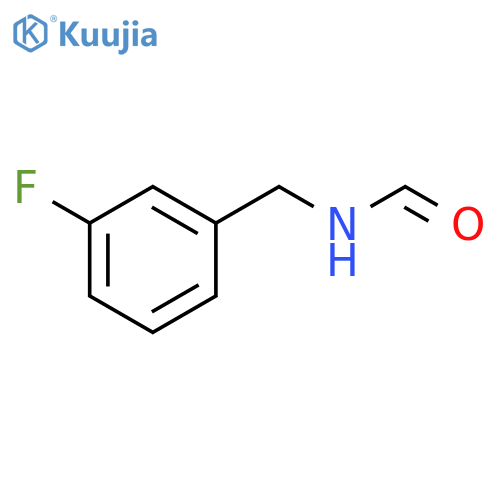 N-(3-fluorobenzyl)formamide structure