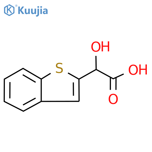 2-(2-Benzothienyl)-2-hydroxyacetic Acid structure