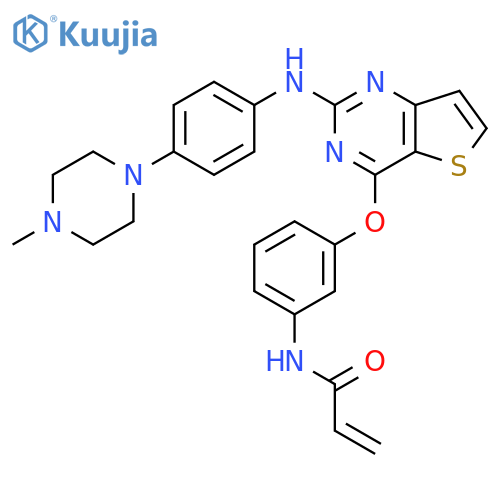 Olmutinib structure