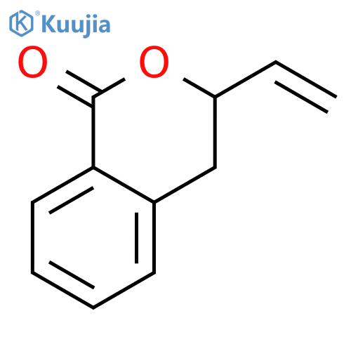 1H-2-Benzopyran-1-one, 3-ethenyl-3,4-dihydro-, (3R)- structure