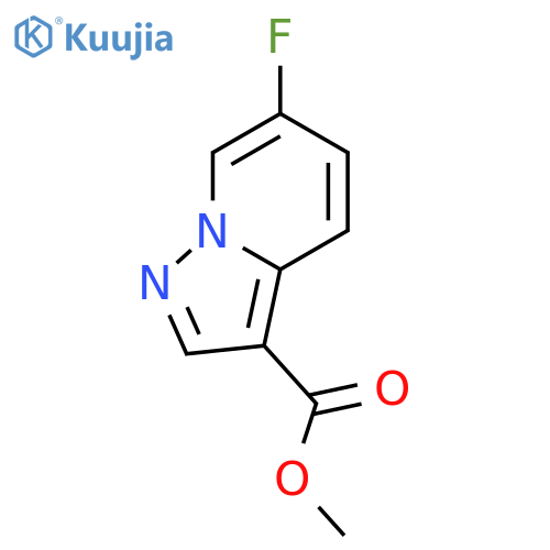 Methyl 6-fluoropyrazolo[1,5-a]pyridine-3-carboxylate structure