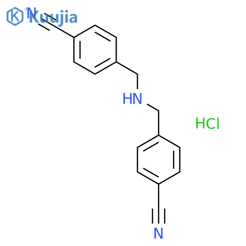 Bis(4-Cyanobenzyl)Amine Hydrochloride 1802566-49-9 structure