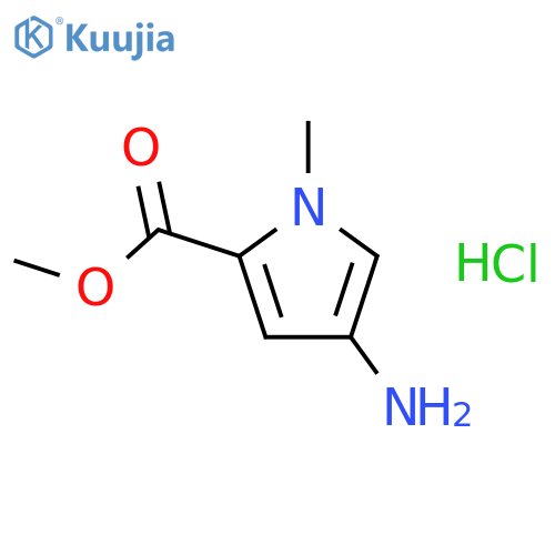 Methyl 4-Amino-1-Methyl-1h-Pyrrole-2-Carboxylate Hydrochloride structure