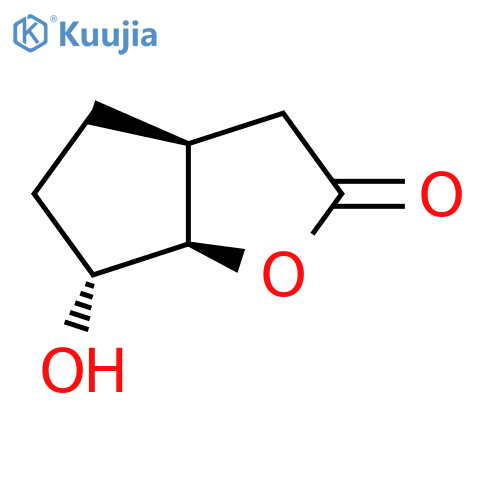 (1beta,5beta)-8beta-Hydroxy-2-oxabicyclo[3.3.0]octan-3-one structure