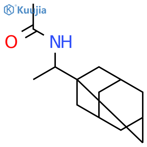 N-[1-(Adamantan-1-yl)ethyl]acetamide structure