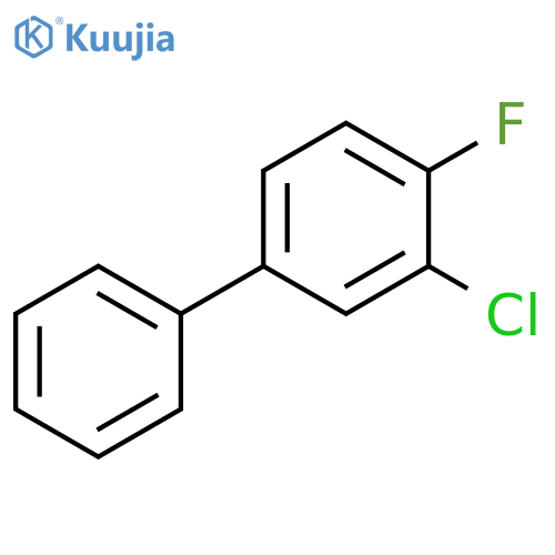 1,1'-Biphenyl, 3-chloro-4-fluoro- structure