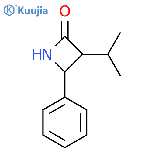 4-Phenyl-3-(propan-2-yl)azetidin-2-one structure