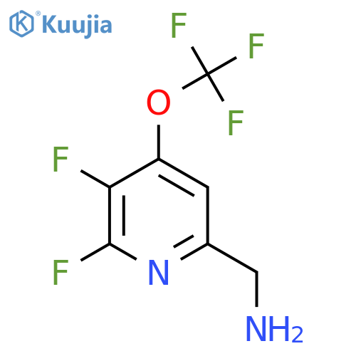 6-(Aminomethyl)-2,3-difluoro-4-(trifluoromethoxy)pyridine structure