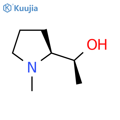 (1S)-1-[(2S)-1-methylpyrrolidin-2-yl]ethanol structure