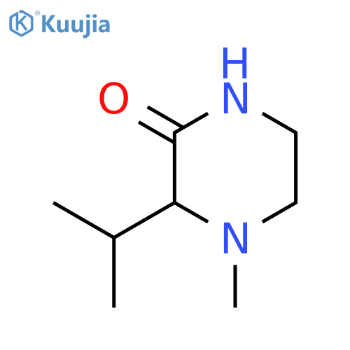 4-Methyl-3-(propan-2-yl)piperazin-2-one structure