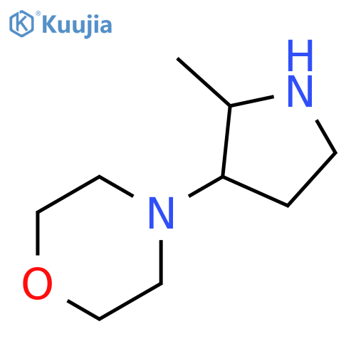Morpholine, 4-(2-methyl-3-pyrrolidinyl)- structure