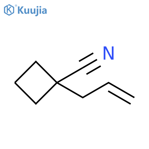 Cyclobutanecarbonitrile, 1-(2-propen-1-yl)- structure