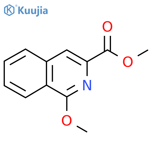 Methyl 1-methoxyisoquinoline-3-carboxylate structure