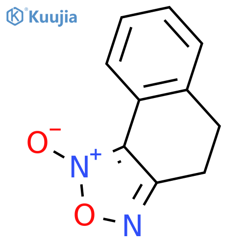 Naphth[1,2-c][1,2,5]oxadiazole, 4,5-dihydro-, 1-oxide structure