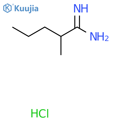 2-Methylpentanimidamide hydrochloride structure