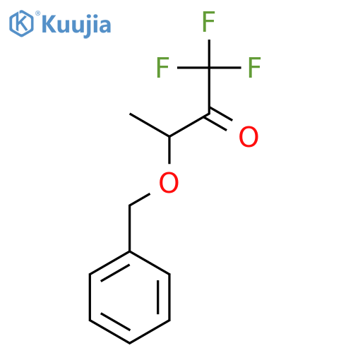 3-(Benzyloxy)-1,1,1-trifluorobutan-2-one structure