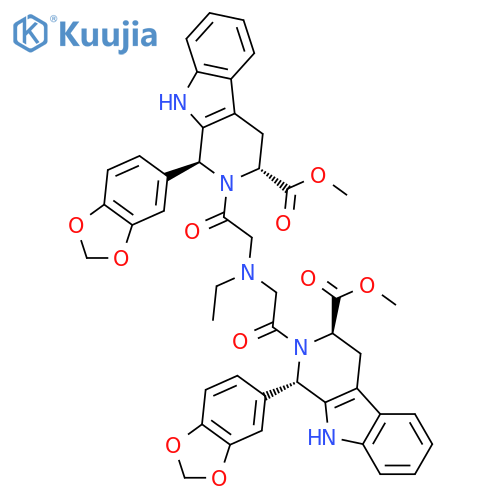 trans-Bisphrehomotadalafil structure
