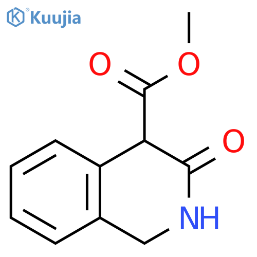 methyl 3-oxo-1,2,3,4-tetrahydroisoquinoline-4-carboxylate structure