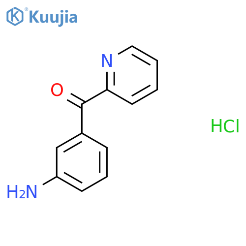 3-(Pyridine-2-carbonyl)aniline hydrochloride structure