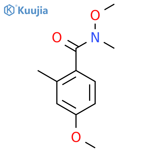 N,4-Dimethoxy-N,2-dimethylbenzamide structure