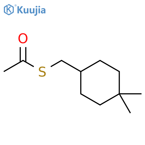 1-{(4,4-dimethylcyclohexyl)methylsulfanyl}ethan-1-one structure