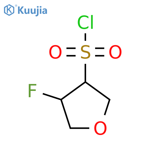 4-Fluorooxolane-3-sulfonyl chloride structure