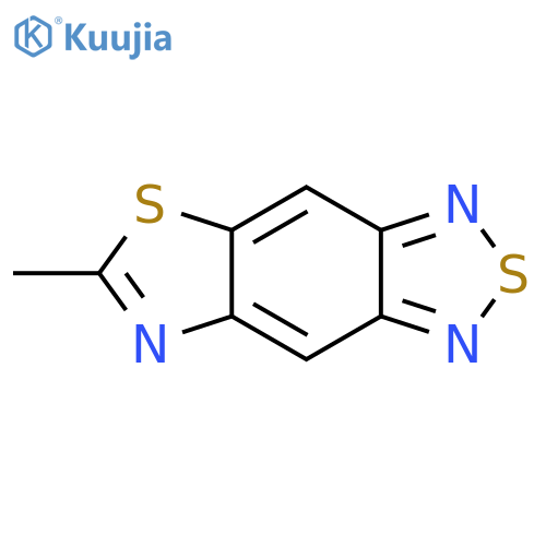 Thiazolo[4,5-f]-2,1,3-benzothiadiazole,6-methyl- structure