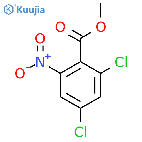 Methyl 2,4-dichloro-6-nitrobenzoate structure