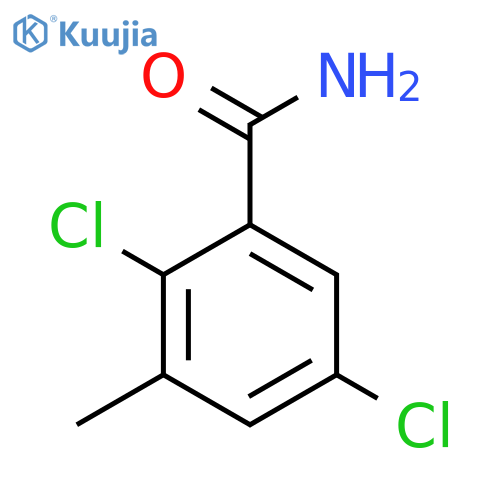 2,5-Dichloro-3-methylbenzamide structure