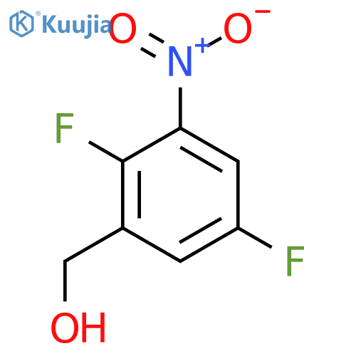 2,5-Difluoro-3-nitrobenzyl alcohol structure