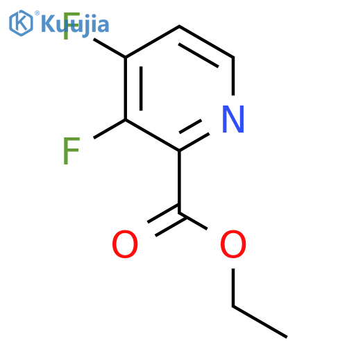 Ethyl 3,4-difluoropicolinate structure