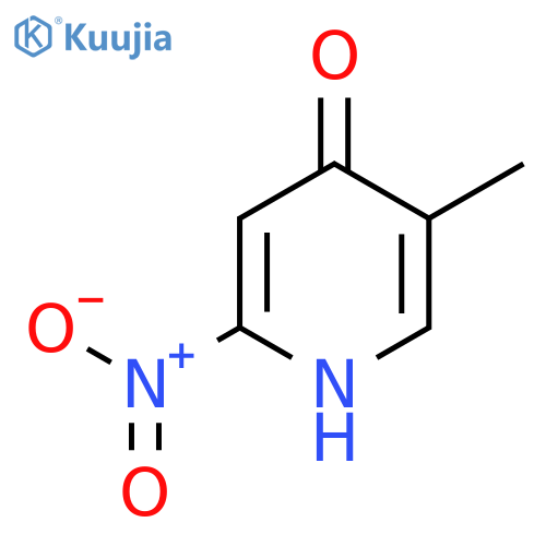 4-Hydroxy-5-methyl-2-nitropyridine structure