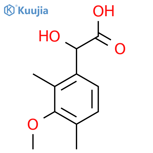 2,4-Dimethyl-3-methoxymandelic acid structure