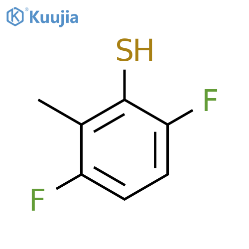 3,6-Difluoro-2-methylbenzenethiol structure