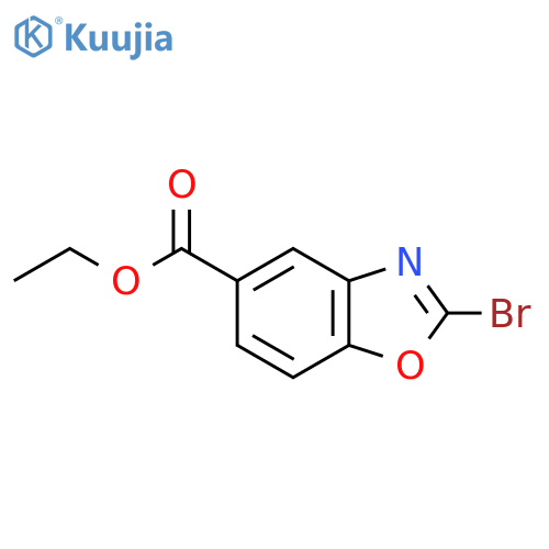 Ethyl 2-bromobenzo[d]oxazole-5-carboxylate structure