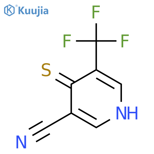 4-Mercapto-5-(trifluoromethyl)nicotinonitrile structure