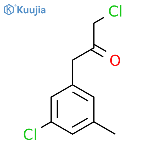 1-Chloro-3-(3-chloro-5-methylphenyl)propan-2-one structure
