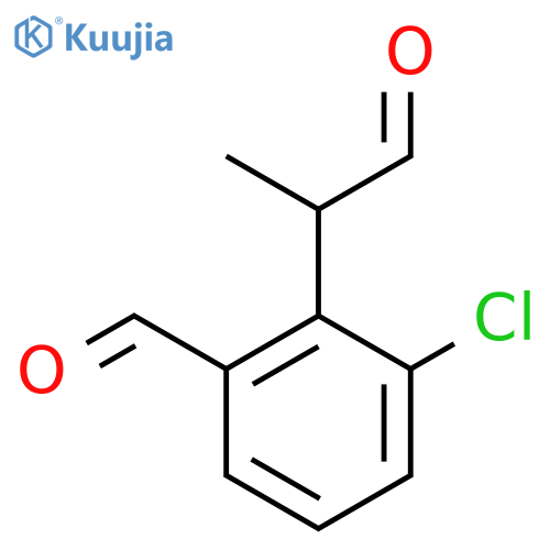 2-Chloro-6-formylphenylpropanal structure