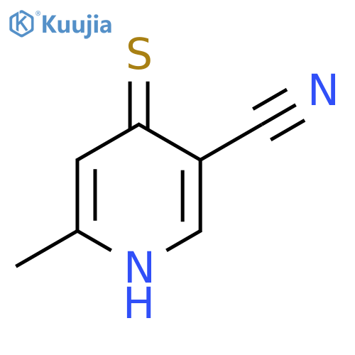 4-Mercapto-6-methylnicotinonitrile structure