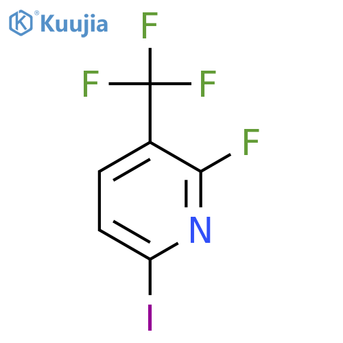 2-Fluoro-6-iodo-3-(trifluoromethyl)pyridine structure
