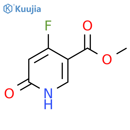 Methyl 4-fluoro-6-hydroxynicotinate structure