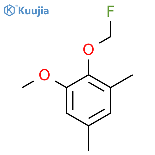 3,5-Dimethyl-2-(fluoromethoxy)anisole structure