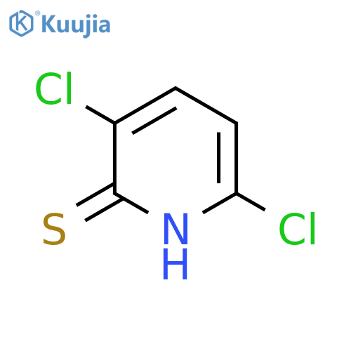 3,6-Dichloro-2-mercaptopyridine structure