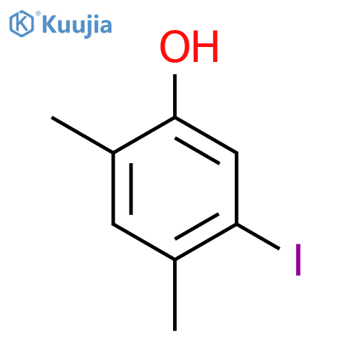 2,4-Dimethyl-5-iodophenol structure