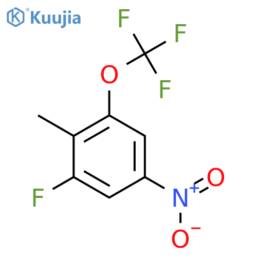 6-Fluoro-4-nitro-2-(trifluoromethoxy)toluene structure