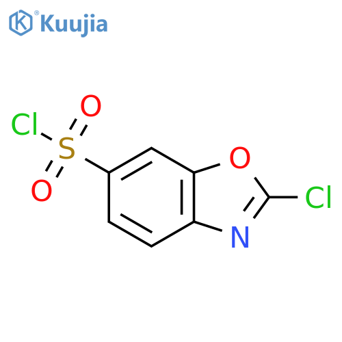 2-Chlorobenzo[d]oxazole-6-sulfonyl chloride structure
