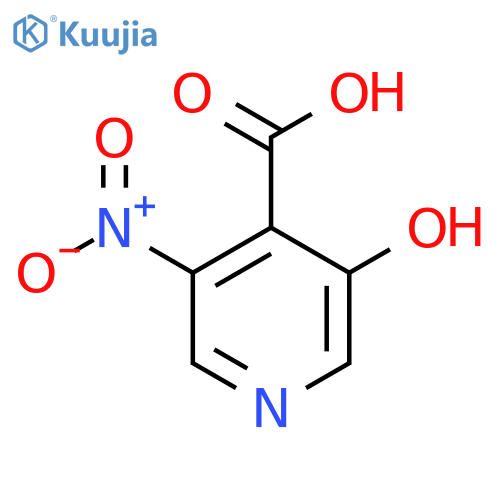 3-Hydroxy-5-nitroisonicotinic acid structure
