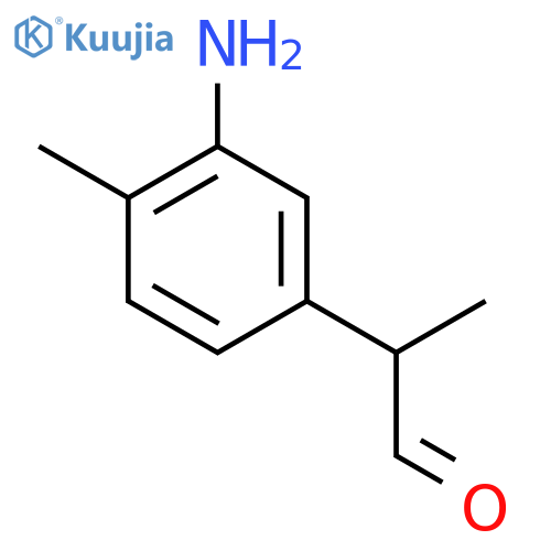 3-Amino-4-methylphenylpropanal structure