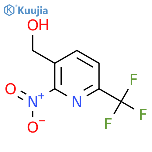 2-Nitro-6-(trifluoromethyl)pyridine-3-methanol structure