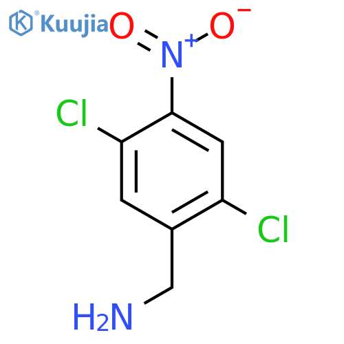 2,5-Dichloro-4-nitrobenzylamine structure